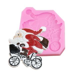 Santa Face Silicone Baking Mold Ideal For Cupcakes Chocolate Crafts Festive Party Supplies Flexible Material
