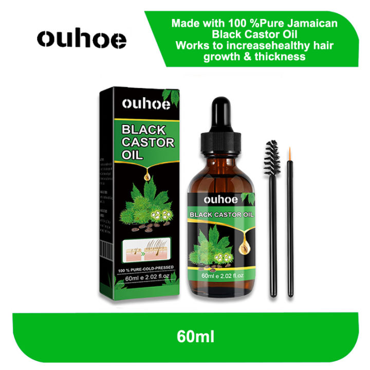 Jamaican Black Organic Castor Oil 100 Pure Natural Black Castor Oil