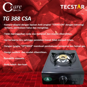 TECSTAR Kompor Teflon 1 Tungku (TG-388 CSA)
