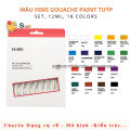 Màu Gouache Miya Himi dạng tuýp 12ml - Bộ 12 màu / 18 màu / 24 màu / 36 màu - SUGI ART SHOP. 
