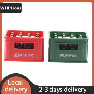 [COD] WHPHous Ship within 24 hours 1:12 Dollhouse Mini Beer Drink Bottle Beer Box Drink Box Bar Kitchen Decor Toy