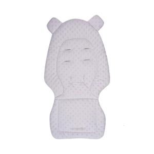 Bông nhung chấm ủng hộ Xe đẩy chèn có thể tháo rời chống trượt đệm mềm bông pad cho pram highchairs 81x41cm