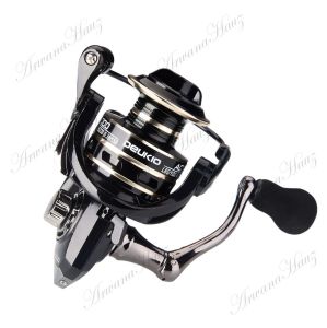 (COD - Stok Lokal)  pancing promo murah kuat Reel/ Reel Pancing 12KG Maksimum Tarikan 5.2:1 Kecepatan Tinggi Kumparan Logam Ikan Mas Reel Pancing Air Asin Reel Pancing untuk Putaran Reel Pancing AC2000-AC7000 Lengan Lipat 5.2:1/reel pancing murah kuat