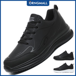ORNGMALL Giày thường ngày nam Chất lượng cao thoáng khí ngoài trời ren-up Giày thể thao nhẹ Giày nam thời trang thường ngày Giày thể thao thoải mái 39-46