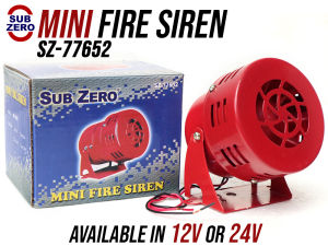 Sub Zero Mini Fire Siren 12V
