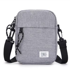 Mumu #2093 Mens Single Shoulder Bag Portable Waterproof Small Bags Sports Messenger Bag