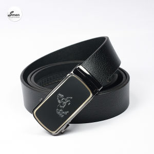 Thắt lưng nam cao cấp SMEN S24 hươu ngựa dây nịt nam da bò 1 lớp bản 35 cm mặt khóa chống gỉ sét BH 12 tháng - dây nịch