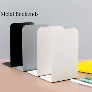 Bookends Stand Desktop Bookshelf Decorative Storage Rack Holder School Office Accessories For Home