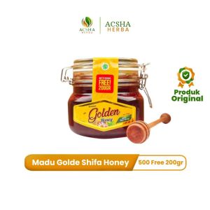 [GRATIS SENDOK MADU] Golden Honey 500gr + 200gr PROMO Madu Murni