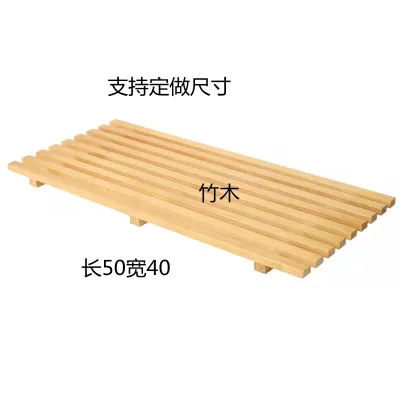 Solid wood bread tray wooden baking rectangular display cabinet wooden shelf supermarket display cabinet plate wooden grille exquisite customization