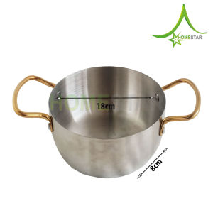 Ramyun Korea Stainless / Panci Mie / Seafood / Ramen Silver
