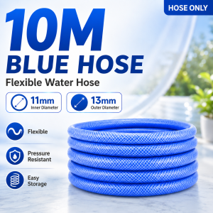 High Pressure Water Gun Set [Heavy Duty] Flexible Garden Hose Tap Adapter for Car Wash Home Gardening