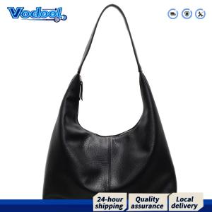 【Fast delivery】 Casual Womens Crossbody Hobo Bag with Zipper PU Leather Large Capacity Shoulder Bag for Travel and Shopping