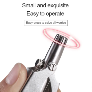 Manual Nose Hair Trimmer Stainless Steel Portable And Durable Suitable For Men Washable Hair Remover不锈钢鼻毛修剪器