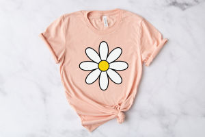 Daisy Shirt Wildflower Shirt Boho Shirt Floral T-shirt Gift Birth Month Flower Gift For Sister men Shirt Women Shirt