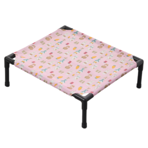 PYA94 Detachable Cat Elevated Bed Comfortable Breathable Mesh Cat Sofa Bed Cat Lounger Oxford Cloth Cat Sleeping Bed All Seasons