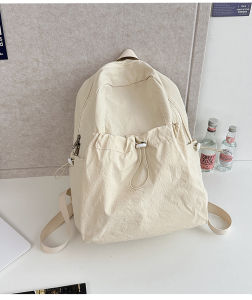 เป้นักเรียน  ป้องกันขโมย กันน้ํา จุของได้เยอะ สไตล์เกาหลี สําหรับผู้หญิง