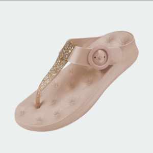 Moniga Glitter Flat Sandals by Monobo Thailand