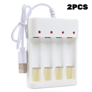 【8Pcs】800mAh 1300mAh AA/AAA Rechargeable Battery for Toy Mouse Keyboard NiCd NiMh Battery Charger 1.2V Type C USB Bateri Cas Semula