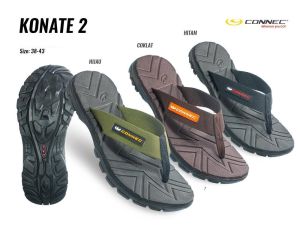 CONNEC KONATE Sendal Sandal Jepit Casual Pria Cowok MEN REIKO