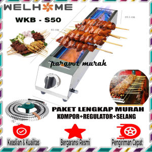 Welhome Kompor Panggang WKB S50 Kompor Gas Tekanan Rendah