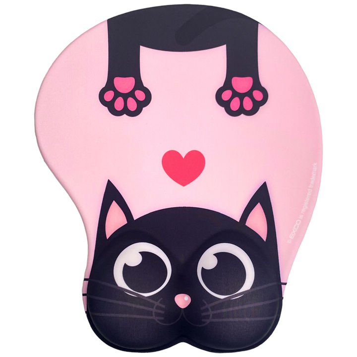 excovip mouse pad Wrist Support soft comfort Cute anime desktop ...