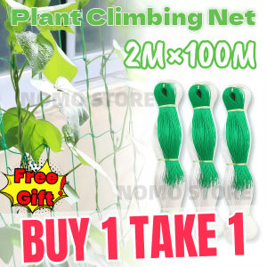 2Mx100M White Nylon Support Mesh Garden Plant Climbing Net Cucumber Vegetables Trellis Net Plant Support Netting