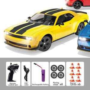 1:24 4WD RC Car Drift Control Car Racing Car AE86 GTR EVO Honda Subaru Bugatti Remote Control Car
