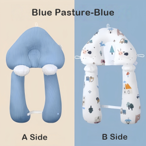 Anti Flat Head Baby Shaping Pillow With Bolster Comfort Sleeping Support Newborn Pillow Cotton Bantal Bayi