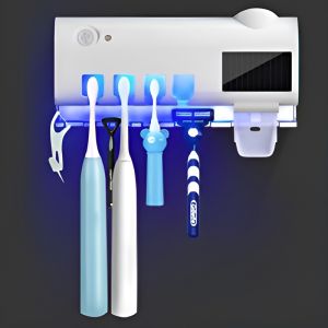 เครื่องฆ่าเชื้อแปรงสีฟันมัลติฟังก์ชั่น ที่แปรงสีฟันยูวี เครื่องแปรงสีฟันฆ่าเชื้อด้วยรังสียูวี
