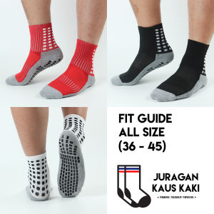 Kaos Kaki Bola Futsal Panjang Betis Anti Slip Trusox Grip Socks