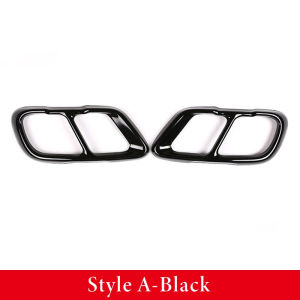 Stainless Steel For BMW X5 G05 X6 G06 X7 G07 2019-2025Car Tail Muffler Exhaust Output Cover Accessory(for M Sports Version)