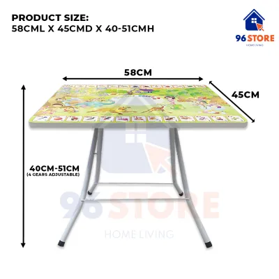 Kid Study Table / ABC Table / ABC Meja / ABC Folding writing Study Desk 孩子学习桌
