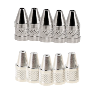 5Pcs 1.6mm/1.2mm Nozzle Iron Tips Metal Soldering Welding Tip For Electric Vacuum Solder Sucker Desoldering Pumps Welding