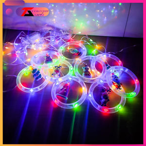 Dây Đèn Nhấp Nháy Trang Trí Noel Và Tết Tự Động Đổi Màu (3M 1 Dây) Cao Cấp