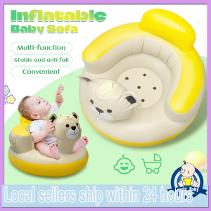 Inflatable Baby Sofa Chair Multifunctional Cute Sofa Dining Learning Chair Seat Toys Chair Feeding