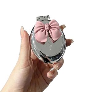 MYCOLOR Round Pocket Mirror with Comb Dual Use Mini Folding Air Bag Comb Portable Scalp Massage Massage Hair Brush Girl Women