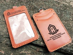 Name Tag Id Kulit Sapi Custome Grafir UIN GUS DUR