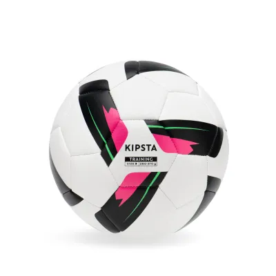 Decathlon Size 3 Machine-Stitched Football Training Ball - White
