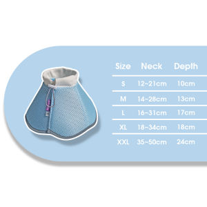 Hamshmoc Pet E Cổ Áo 360 lưới thoáng khí dây buộc điều chỉnh Phản Quang Cho Phục Hồi