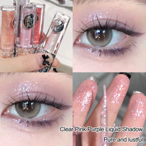 5 Colors Glitter Liquid Eyeshadow Highlighter Waterproof Pearlescent Shiny Eye Shadow Sequins Lying Silkworm Makeup Cosmetic