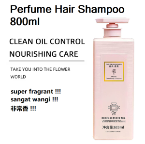Perfume Hair Shampoo Hair Keratin Conditioner & Shower Gel 800ml Anti dandruff shampoo moisturizing shampoo conditioner Body Syampu Wangian untuk Lelaki - Kawalan Minyak Anti-Kelemumur Meningkatkan Isipadu Wangian Tahan Lama