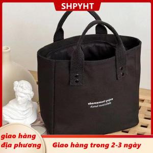 [COD] SHPYHT Giao hàng địa phương Của phụ nữ vải túi xách rắn màu sắc của phụ nữ thường công suất lớn Túi du lịch