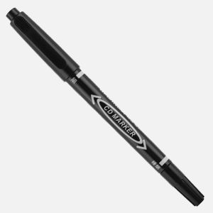 M&G Permanent Marker Pen Double Head 1PC 晨光双头记号笔1支 Pen Penanda Kekal XPMV7403 Waterproof Stationery School Student