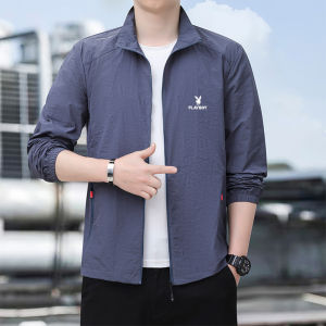 PLAYBOY UV resistant jacket for mens casual jacket M-5XL
