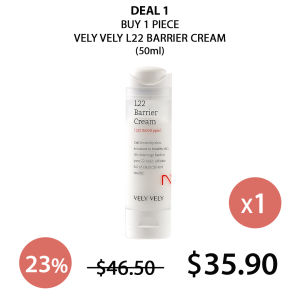 (VELY VELY) L22 Barrier Cream 50ml - COCOMO