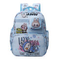 New cartoon large capacity school bag Labubu first, second and third grade primary school students w. 