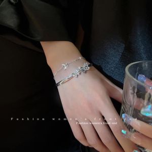Vòng Tay Kiềng Phối Xích Mặt Bướm PVN1287