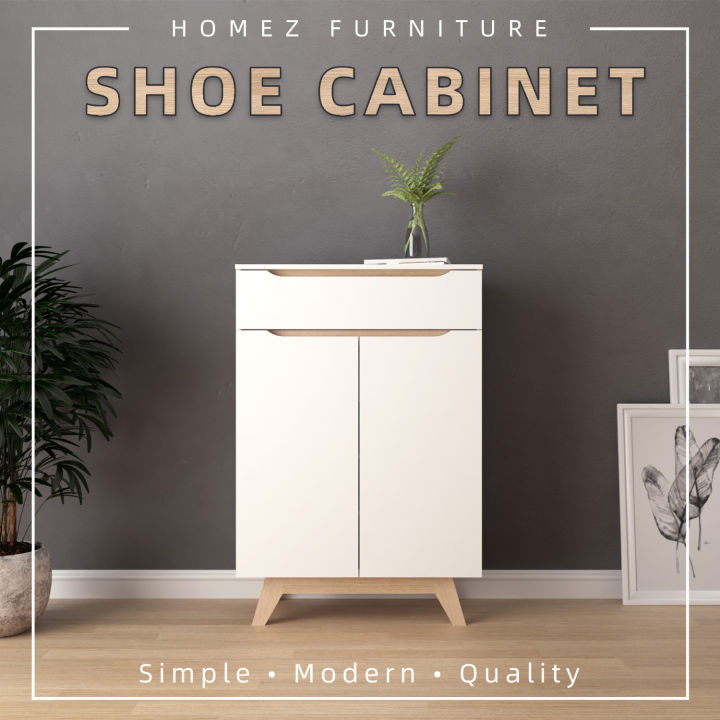 Homez Simona Series 3Ft Shoe Cabinet Modernist Design Shoe Rack - HMZ ...