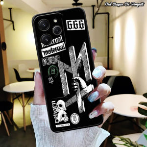 Softcase Casing XIAOMI REDMI 12 Silikon PRO CAMERA TERBARU Fashion MATERNAL Series Softcase Premium Gelombang - Cassing Hp - Murah Meriah - Bisa Untuk Pria dan Wanita Hotinga Happy case Anasuy Lasi Case  - Bisa COD